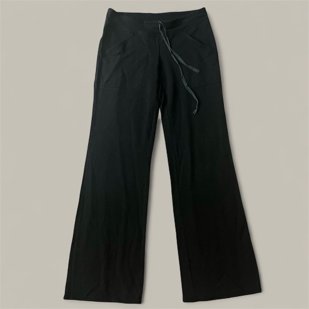 Max Studio Black Low Rise Stretch Cotton Lounge Pants Size XS